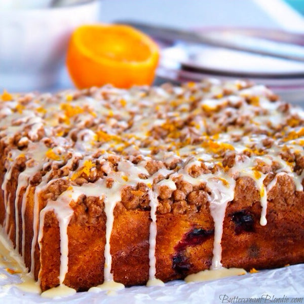 Cranberry Orange Crumb Cake