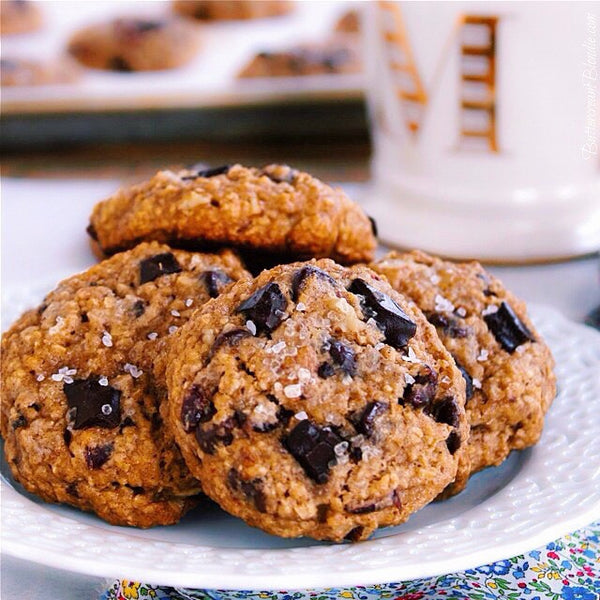 Apple Cranberry Oatmeal Cookies