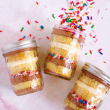 Celebration Layer Cake Jars