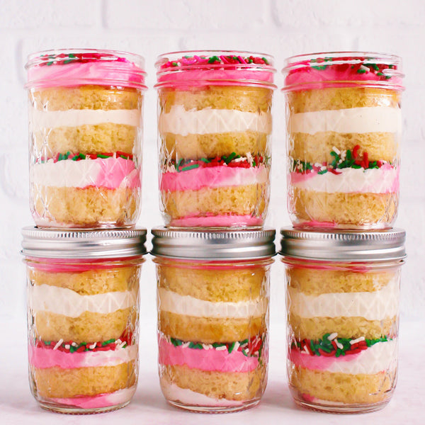 Cindy Lou Who Layer Cake Jars - Choose your ship date!