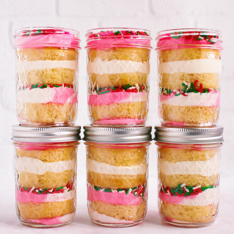 Cindy Lou Who Layer Cake Jars - Choose your ship date!
