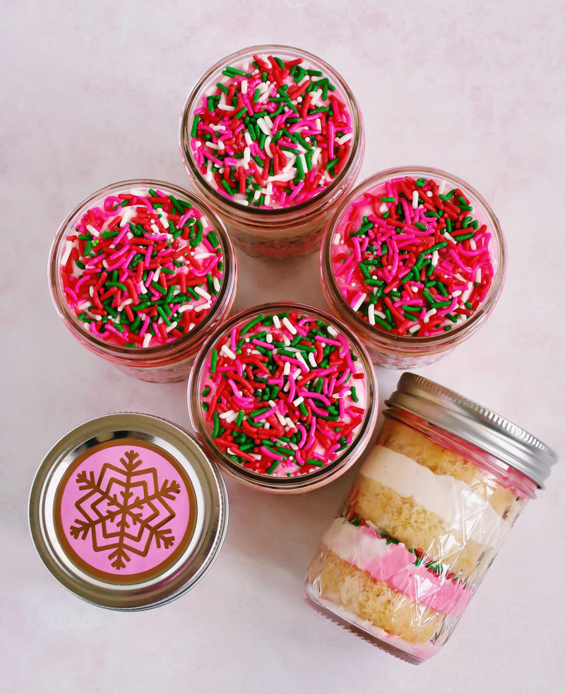 Cindy Lou Who Layer Cake Jars - Choose your ship date!