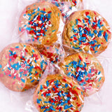 Pre-order: Red, White and Blue Birthday Cake Dozen - Ships Tuesday 6/30